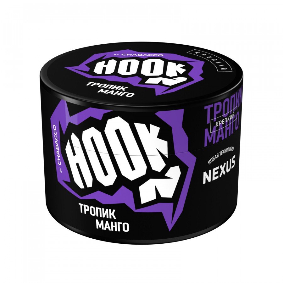 Фото и внешний вид — Смесь для кальяна HOOK 40г - Тропик Манго