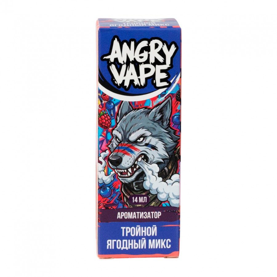 Фото и внешний вид — Конструктор ANGRY VAPE - Тройной Ягодный Микс 30мл 0мг