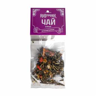 Чай зеленый RUSTPUNK - Железный дракон (с ароматом грейпфрута и личи) 12г