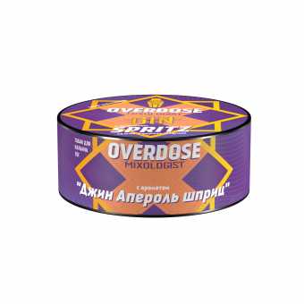 Табак для кальяна OVERDOSE 25г - Gin Spritz (Джин апероль шприц)