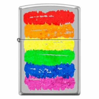 Зажигалка ZIPPO 205 Rainbow Colors Design