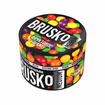 Смесь для кальяна BRUSKO 50г - Фруктовое драже