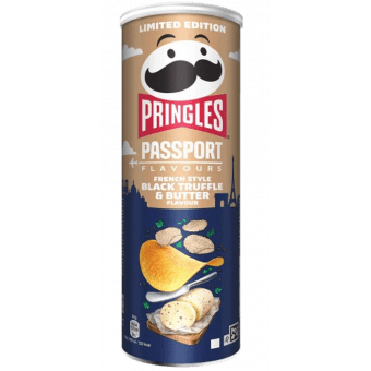 Принглс Passport French Style Black Truffle & Butter 165г (19шт/уп)