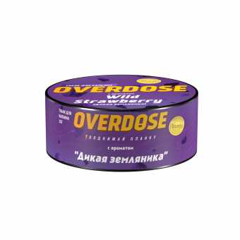 Табак для кальяна OVERDOSE 25г - Wild Strawberry (Дикая земляника)