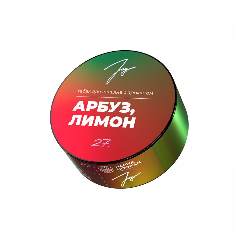Фото и внешний вид — Табак для кальяна JOY 25г - 27. Арбуз Лимон