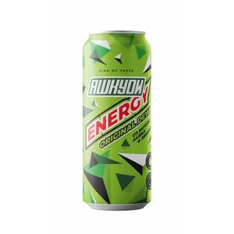 Энергетический напиток АШКУDИ Energy - Original Dew (Лайм Лимон) 450мл
