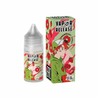 Жидкость VAPOR RELEASE SALT - Strawberry Donut (Пончик с Клубничным Джемом) 30мл 20мг