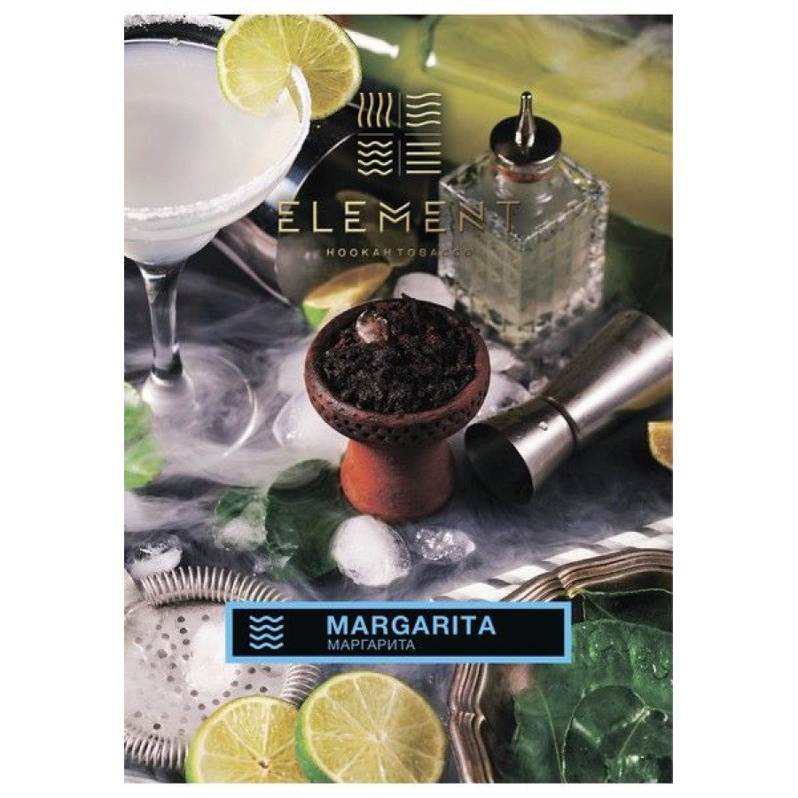Фото и внешний вид — Табак для кальяна Элемент Вода - Margarita (Коктейль Маргарита) 40гр