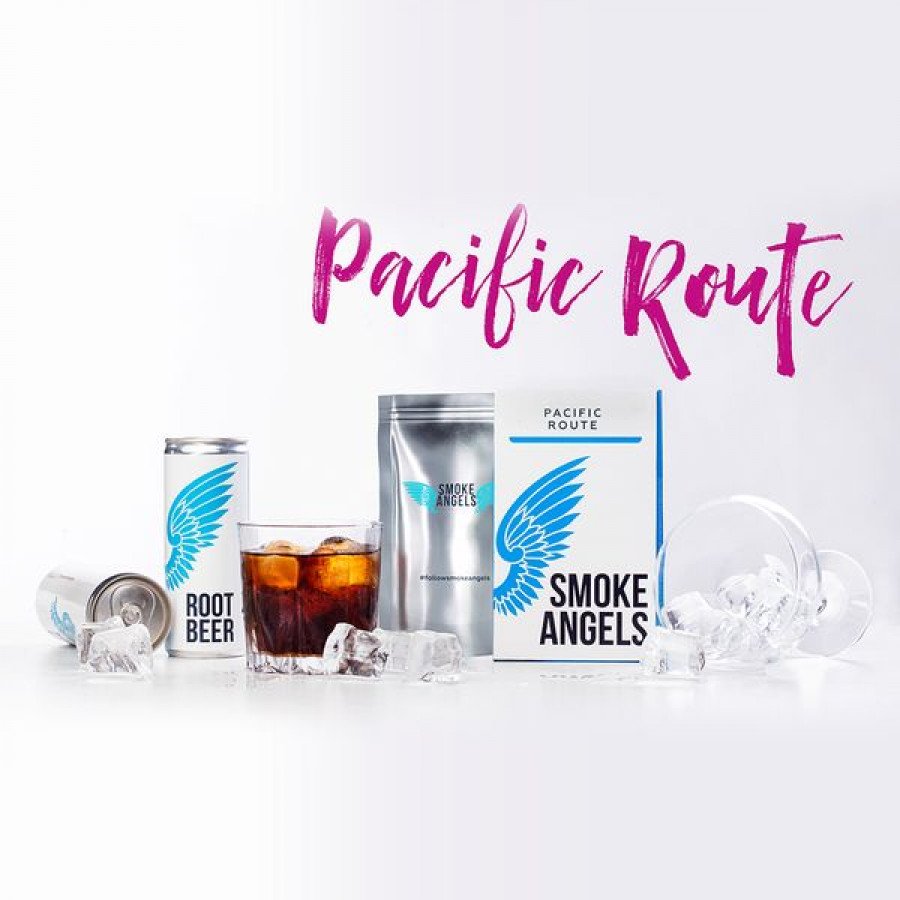 Фото и внешний вид — Табак для кальяна Smoke Angels (PACIFIC ROUTE) 100 г