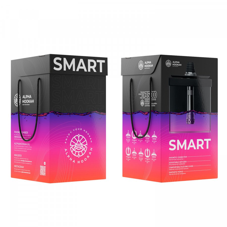 Фото и внешний вид — Кальян ALPHA HOOKAH SMART - Exzo
