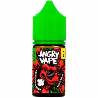 Жидкость ANGRY VAPE SALT - Варан Комод (Клубничный Джем) 30мл 20мг