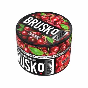Смесь для кальяна BRUSKO 50г - Вишня
