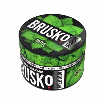 Смесь для кальяна BRUSKO 50г - Мята
