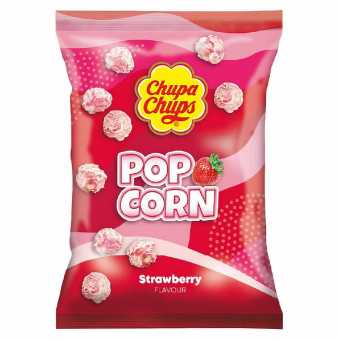 Попкорн Чупа Чупс Клубника 90г (12шт/уп)