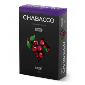 Смесь для кальяна Chabacco 50гр strong - Cherry (Вишня)