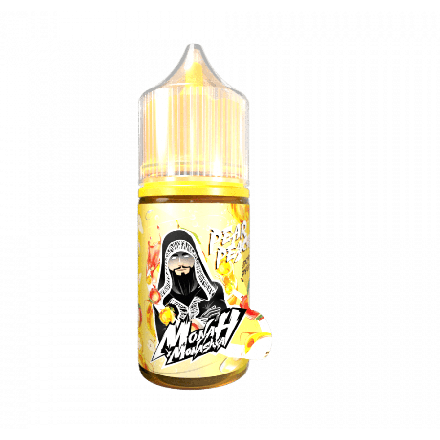 Фото и внешний вид — Жидкость MONAH SALT - Peach Pear (Груша персик) 30мл strong