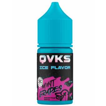 Жидкость QVKS Ice - Виноград Мята 30мл strong