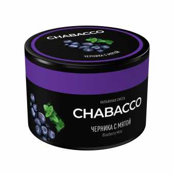 Смесь для кальяна Chabacco 40г medium - Blueberry Mint (Черника с мятой)