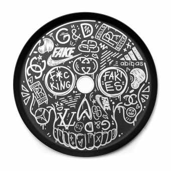 Блюдце Alpha Hookah - №08 (с гравировкой для X, Kappa)