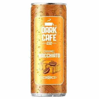 Напиток кофейный безалкогольный DARK CAFE "MACCHIATO CARAMEL" 250мл 12шт/уп