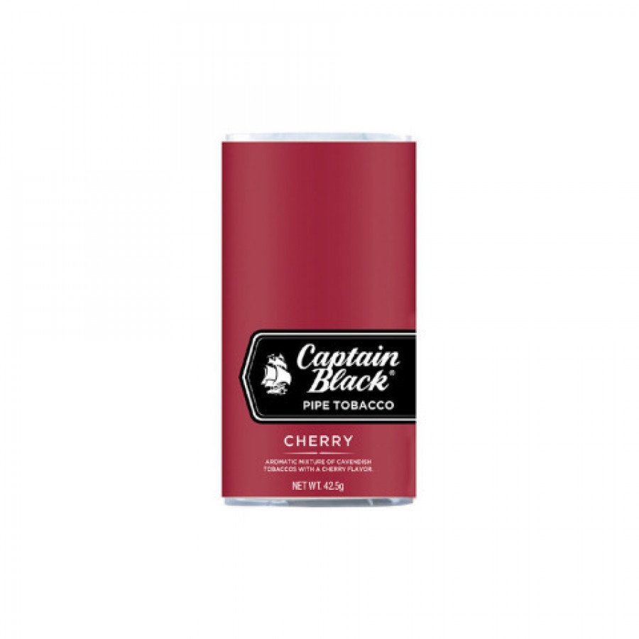 Фото и внешний вид — Трубочный табак CAPTAIN BLACK - Cherry (Вишня) 42,5г