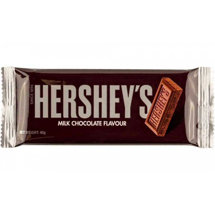 Фото и внешний вид — Шоколад Hershey's - Milk Chocolate Flavour 40г (24шт/уп)