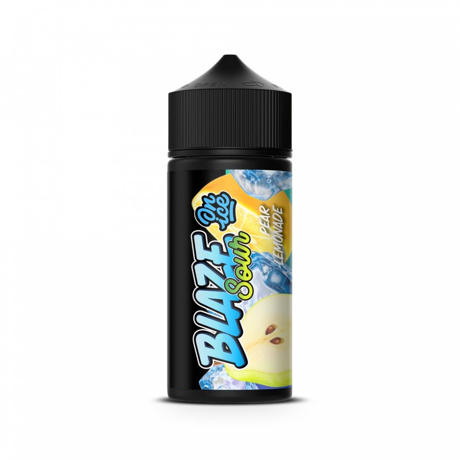Фото и внешний вид — Жидкость BLAZE S&S ON ICE - Sour Pear Lemonade (Дюшес) 100мл 3мг