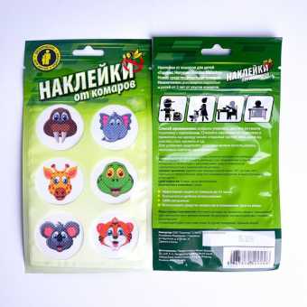 Наклейки от комаров