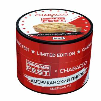 Смесь для кальяна Chabacco 50гр medium - American Pie (Американский пирог)