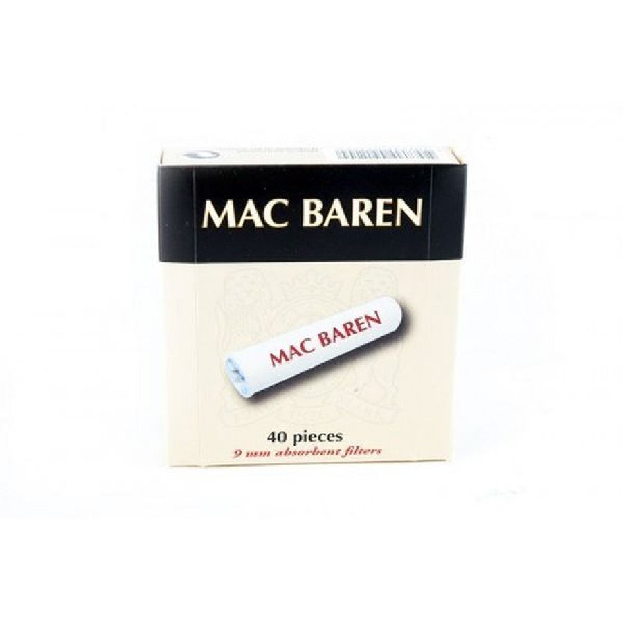 Фото и внешний вид — Фильтры для трубок MAC BAREN (40шт/уп)
