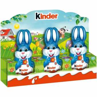 Киндер Шоколадные зайчики 45г (26шт/уп)