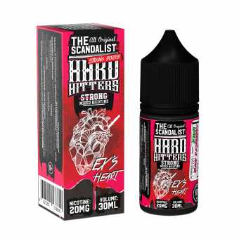 Жидкость THE SCANDALIST HARDHITTERS SALT - Ex's Heart (Малина киви) 30мл strong