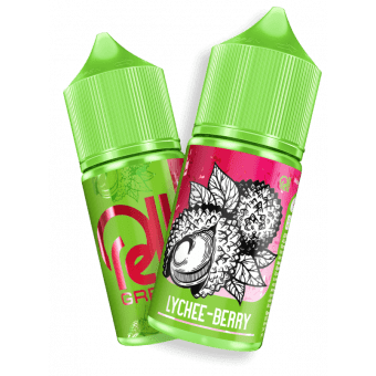 Жидкость RELL GREEN SALT - Lychee Berry (Ягоды личи) 30мл 20мг