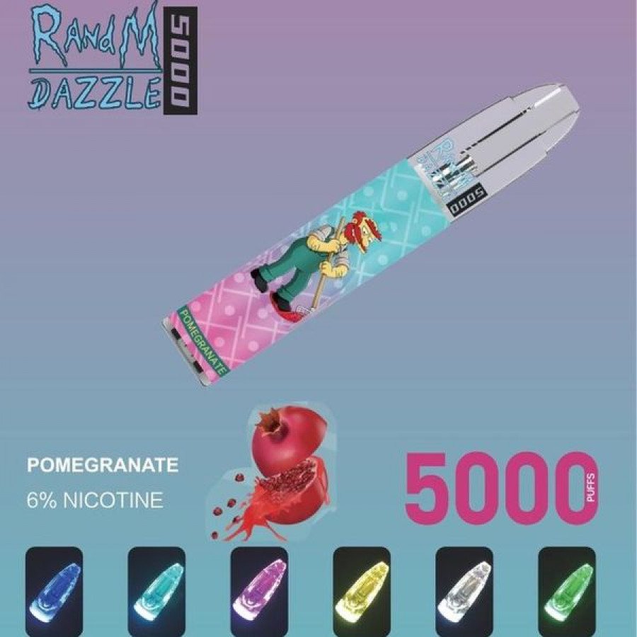 Фото и внешний вид — RANDM DAZZLE - Pomegranate (Гранат)