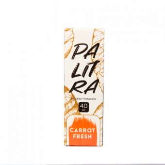 Табак для кальяна PALITRA 40г - Carrot Fresh (Морковный фреш)