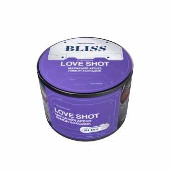 Табак для кальяна BLISS 40г - Love Shot (Маракуйя Арбуз Лимон Холодок)