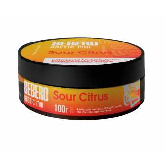 Табак для кальяна SEBERO 100г - Sour Citrus (Лимон, вишня, ревень, апельсин, арктик)