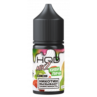 Жидкость HQD V2 MIX IT SALT - Киви Личи 30мл strong