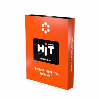 Табак для кальяна HiT 30г - Cherry Crime (Вишня Меренга Персик)