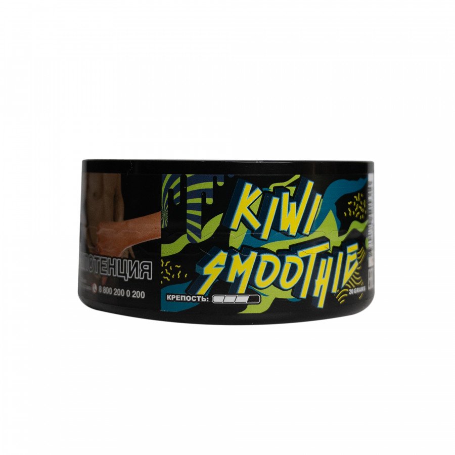 Фото и внешний вид — Табак для кальяна DUFT 20г - Kiwi Smoothie (Киви смузи)