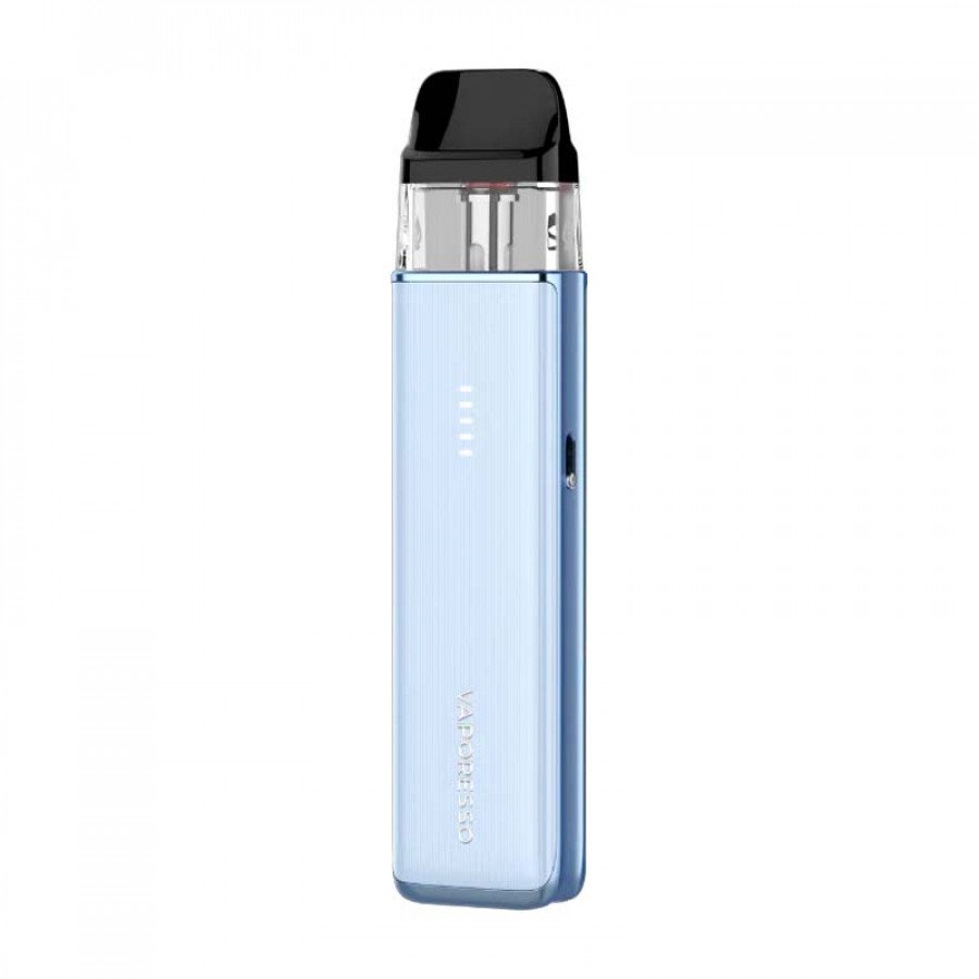 Фото и внешний вид — Комплект VAPORESSO XROS 6 mini - Jelly Blue (1600мАч, 3мл, 30Вт)
