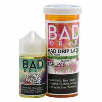 Жидкость BAD DRIP SALT - Farley's Gnarly Sauce (Киви, клубника, жвачка) 30мл 20мг
