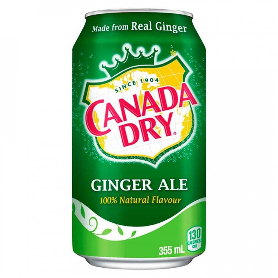 Фото и внешний вид — CANADA DRY - Ginger Ale 355мл