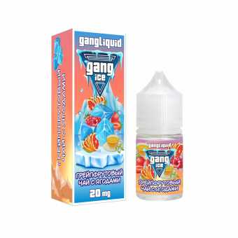 Жидкость GANG ICE SALT - Грейпфрутовый чай с ягодами 30мл 20мг