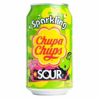 Напиток Chupa Chups - Sour Green Apple 345мл