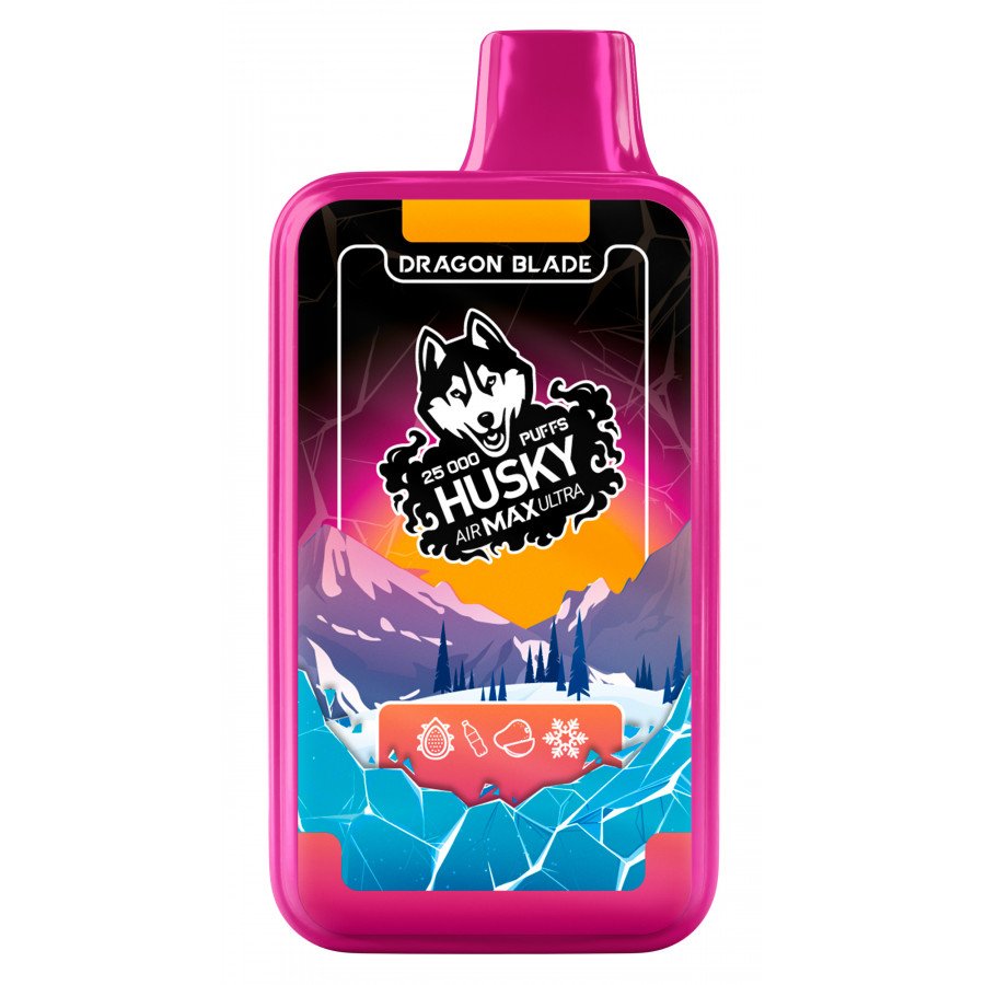 Фото и внешний вид — HUSKY ULTRA - Dragon Blade (Лимонад Манго Драгонфрут)