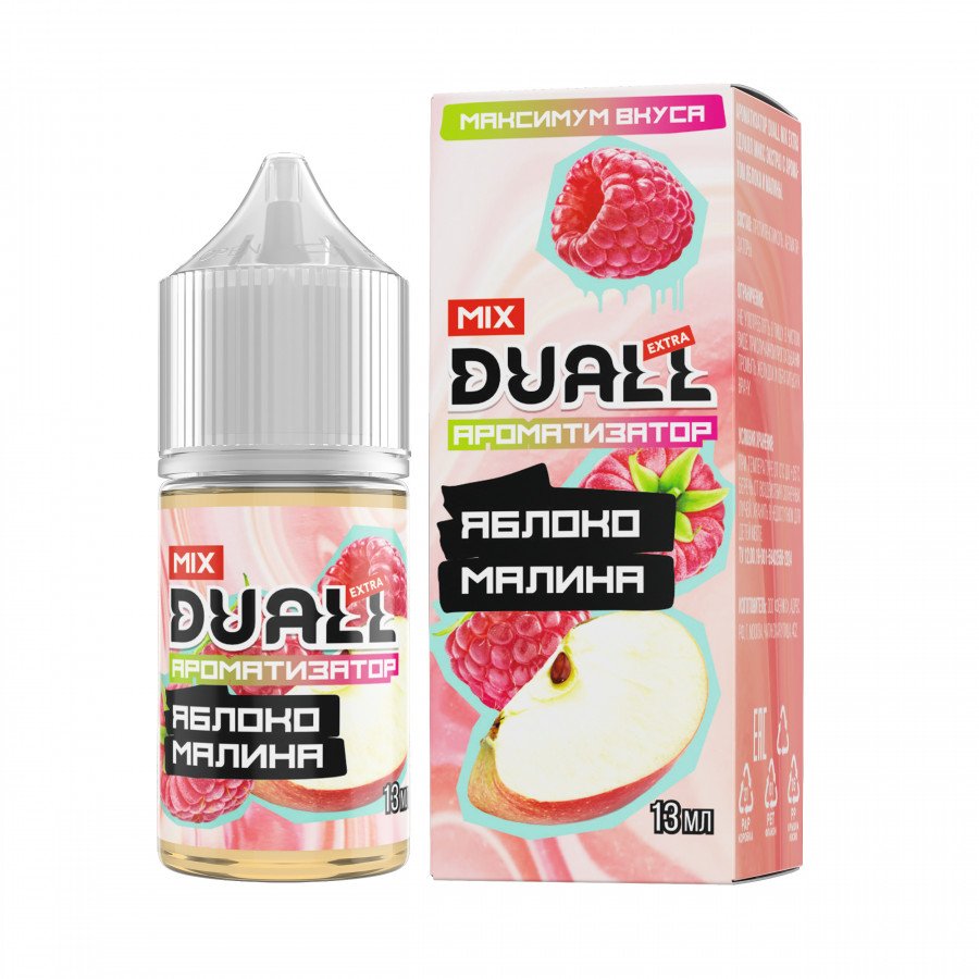Фото и внешний вид — Конструктор DUALL MIX EXTRA - Яблоко Малина 30мл 0мг