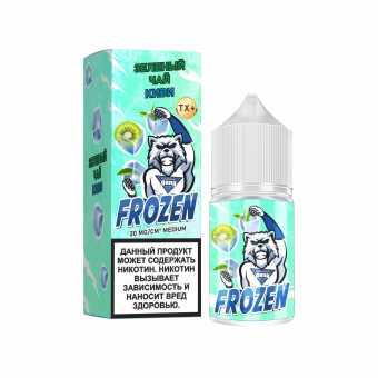 Жидкость GANG FROZEN SALT - Зеленый Чай с Киви 30мл 20мг