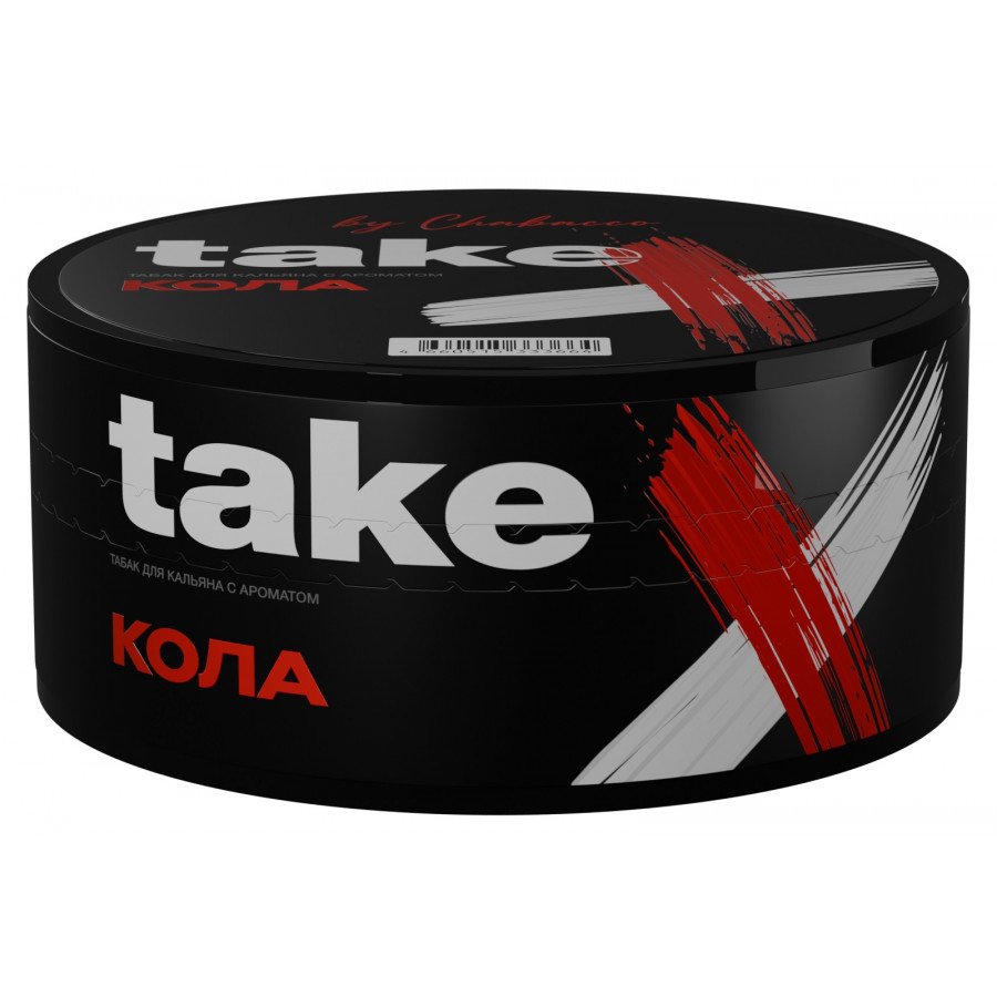 Фото и внешний вид — Табак для кальяна TAKE 100г - Cola (Кола)