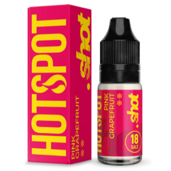 Жидкость HOTSPOT SHOT SALT - Pink Grapefruit (Розовый грейпфрут) 10мл 18мг